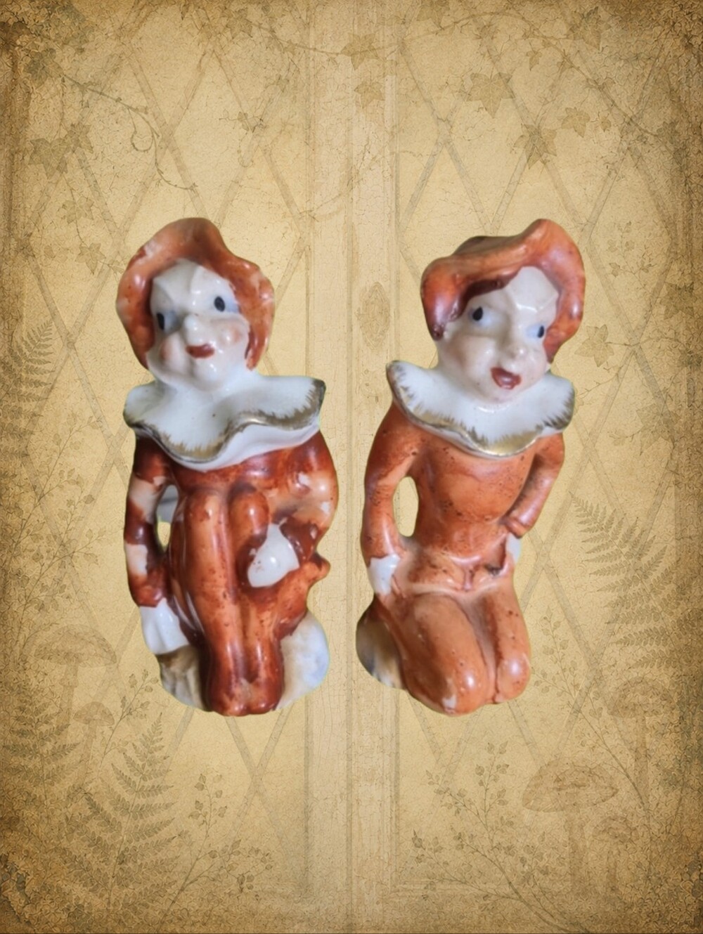 Vintage Elf Salt & Pepper Shakers